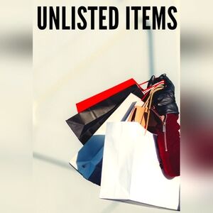 UNLISTED ITEMS - During Live